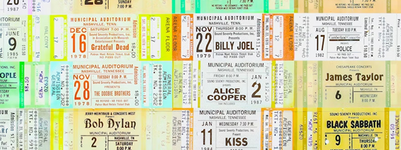 Event marketing and ticket pricing
