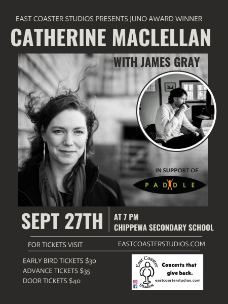 Catherine MacLellan with James Gray