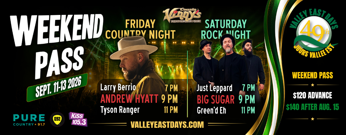 49th Valley East Days - Weekend Pass
