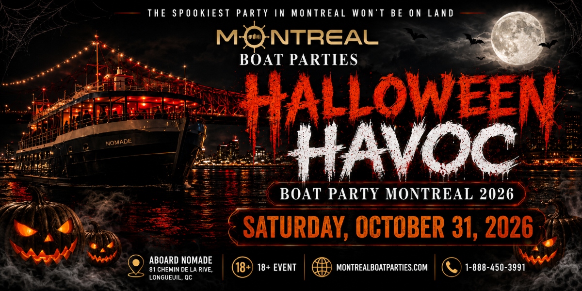 HALLOWEEN HAVOC BOAT PARTY MONTREAL 2026 | THE GHOST SHIP