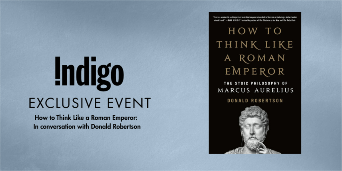 How to Think Like a Roman Emperor: In conversation with Donald Robertson
