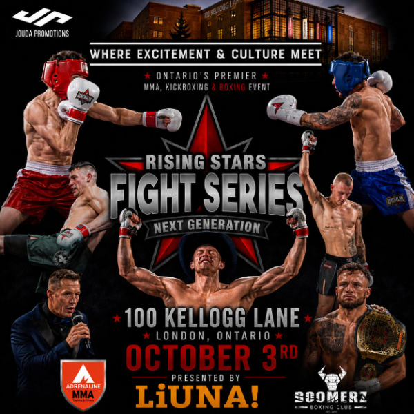 NEXT GENERATION RISING STARS FIGHT SERIES & JOUDA PROMOTIONS: MMA, KICKBOXING & BOXING