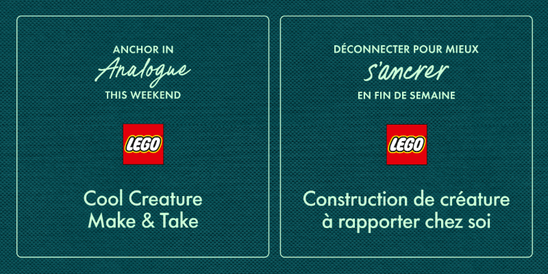Indigokids Presents: Cool Creature Make & Take / Construction de créature à rapporter chez soi - Get your tickets now!